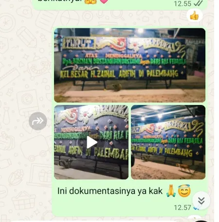 Pengiriman Papan Bunga Duka Bulusan Karangdowo