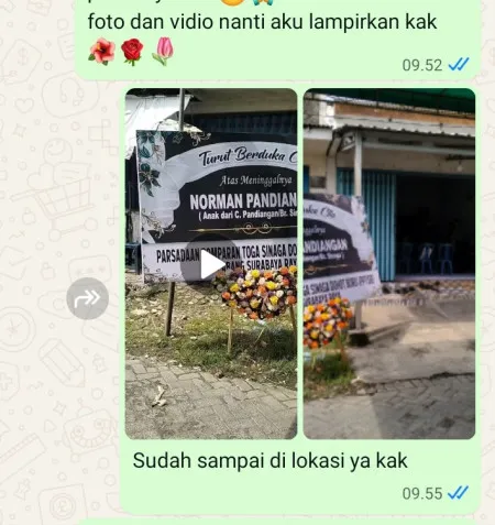 Pengiriman Karangan Bunga Bulusan Karangdowo