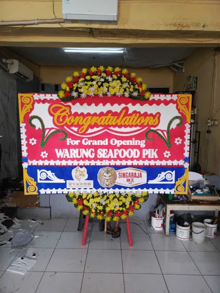 Papan Bunga Ucapan Selamat Bulusan Karangdowo